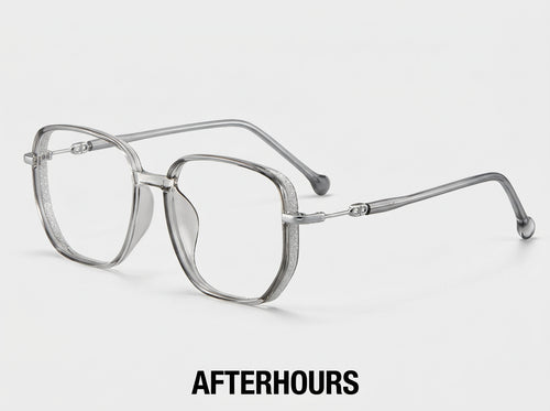 Coffee Shop glasses - angle view