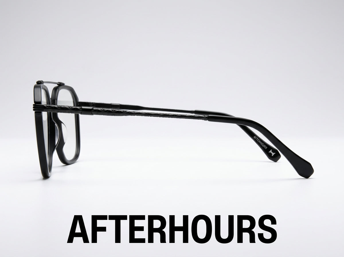 Trendsetters Black Aviator Side